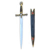 Masonic Dagger Sword with Handle, Black Velvet