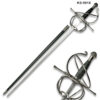 Renaissance Rapier Fencing Sword w/ Wire Wrapped Swept
