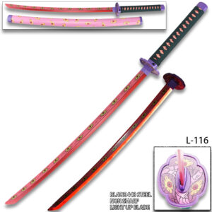 Anime Sword  Larmuroki  Demon Slayer LED Light up Blade Non Sharp