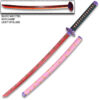 Anime Sword  Larmuroki  Demon Slayer LED Light up Blade Non Sharp