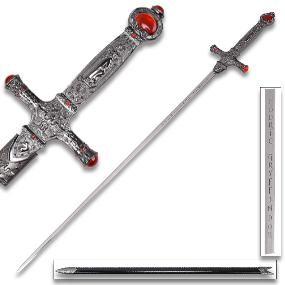 Godric Gryffindor Engraved  Blade Sword Replica
