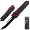 Red Hills OTF Drop Point Blade W/Glass Breaker Single Edge