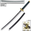 Demon Slayer - Muichiro Tokito Nichirin Sword Katana LED Light-Up Metal Sword Non Sharp