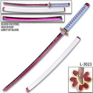 Demon Mitsuri Kanroji Slayer Anime Sword LED Light-Up Metal Blade