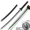 DEMON SLAYER -TANJIRO Kamado Black SWORD LED Light-Up Metal Non Sharp