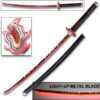DEMON SLAYER -TANJIRO Kamado Black LED Light -Up Blade Non-Sharp
