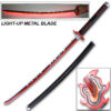 DEMON SLAYER -TANJIRO Kamado Black LED Light -Up Blade Non-Sharp