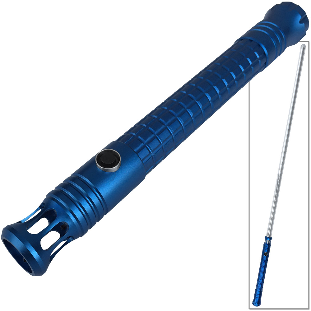 Jedi Lightsaber 1:1 Replica Padawan Series Window'd Tri-Light Blue Handle 48.5in