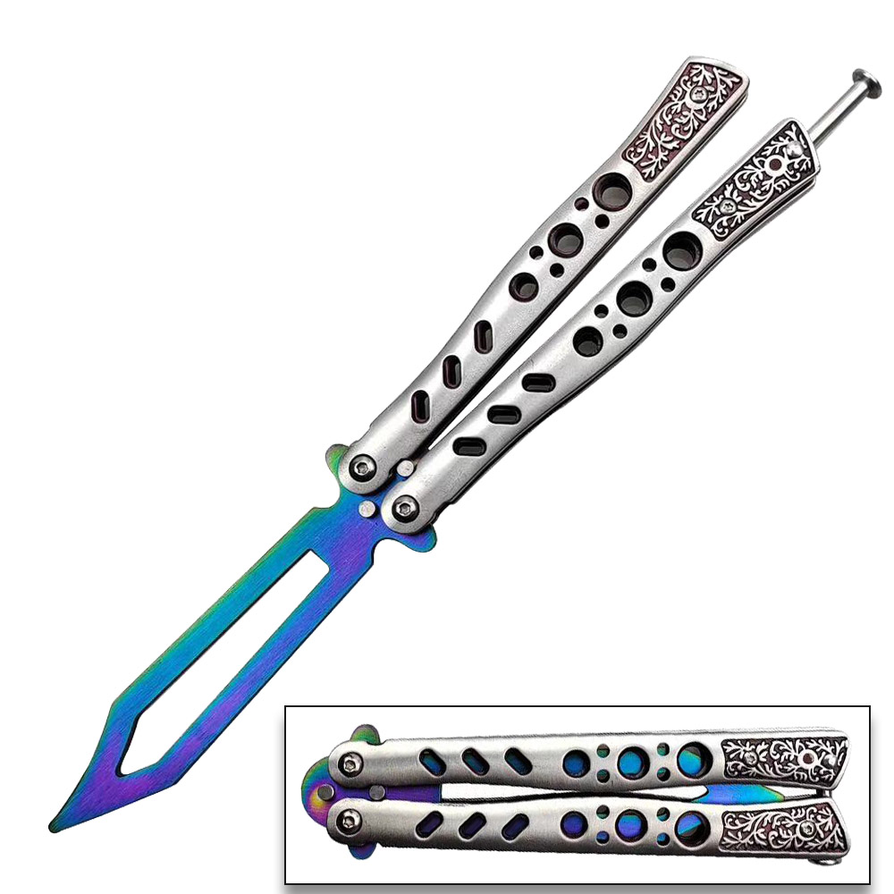 Non-Sharp Trainer Butterfly Titanium Blade Ltd. Edition