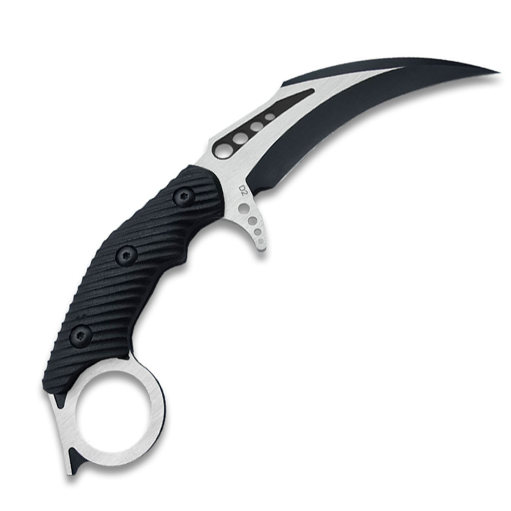 Karambit Tactical G-10 Handle Black Knife