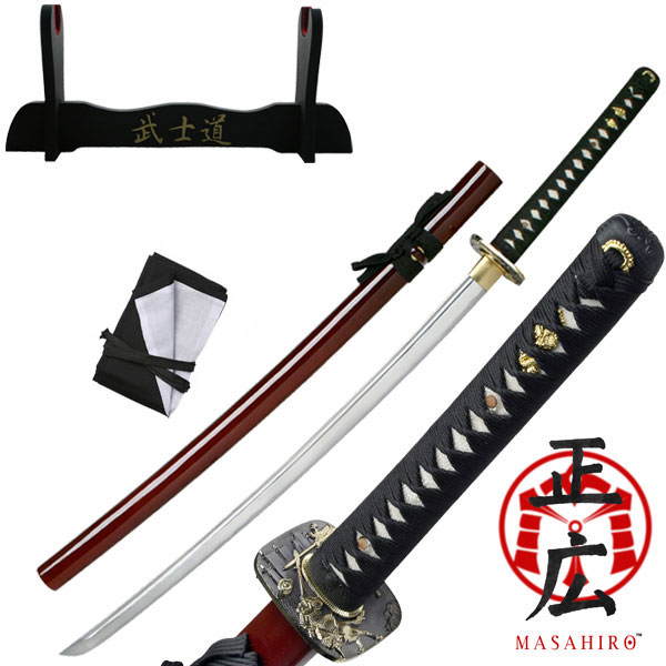 TENRYU MAZ-019RD HAND FORGED SAMURAI SWORD 40.9" OVERALL