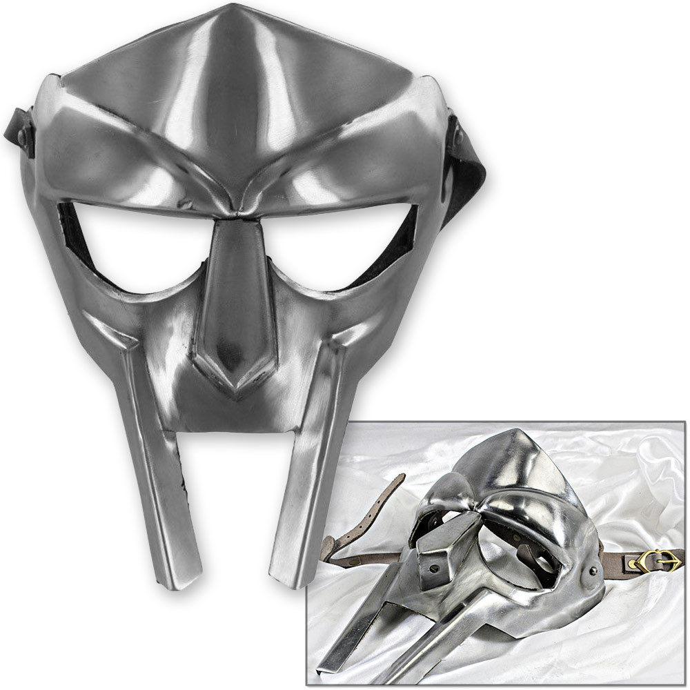 MFDoom Gladiator Mask Madvillain 18g Mild Steel Face Armor Replica