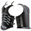 Undead Knight Cuirass 18ga Functional Armor Black Carbon Steel Muscles Chest & Back Plate