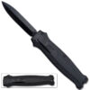 Legends Micro OTF Stiletto Blade Knife Black Out The Front Limited Edition