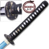 MOSHIRO 1045 High Carbon Steel Blue Blade  Katana Sword