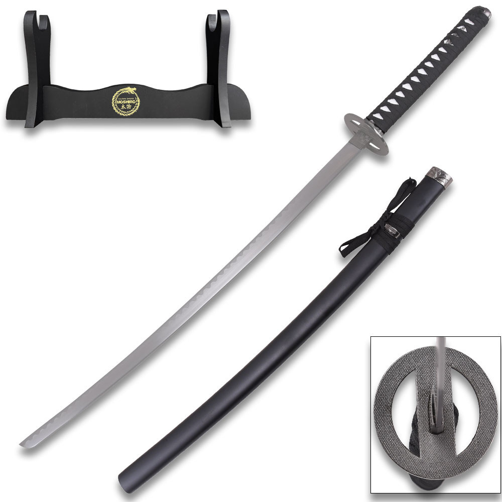 MOSHIRO Rurouni Kenshin Himura's Reverse Blade Katana with /Free Stand