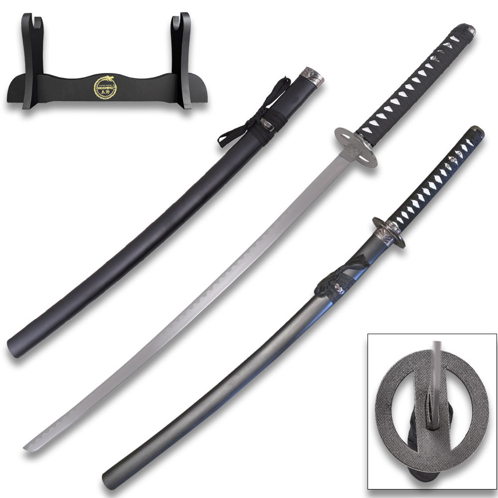 MOSHIRO Rurouni Kenshin Himura's Reverse Blade Katana with /Free Stand