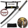 Moshiro Handmade 1045 Carbon Steel  Blood Groove Katana