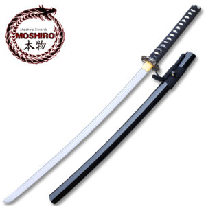 MOSHIRO 1045 High Carbon Steel Black  Glossy Scabbard