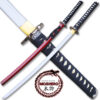 MOSHIRO 1045 High Carbon Steel Red  Glossy Scabbard