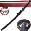 MOSHIRO Red Damascus Katana Red Oxidized 1060 High Carbon Steel Sword