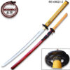 MOSHIRO 65Mn Spring Steel Hand Forge Katana Sword Crystal stone Scabbard