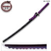 Hand Forged MOSHIRO 1045 High Carbon Steel Purple Glossy Scabbard