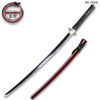 Hand Forged MOSHIRO 1045 High Carbon Steel Red Glossy Scabbard