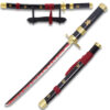 ONE PIECE - KATANA OF RORONOA ZORO - ENMA - BLACK 16.5" Not sharp