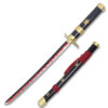 ONE PIECE - KATANA OF RORONOA ZORO - ENMA - BLACK 16.5" Not sharp