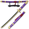 One Piece - Roronoa Zoro's Purple "Enma" Katana 16.5" Not Sharp