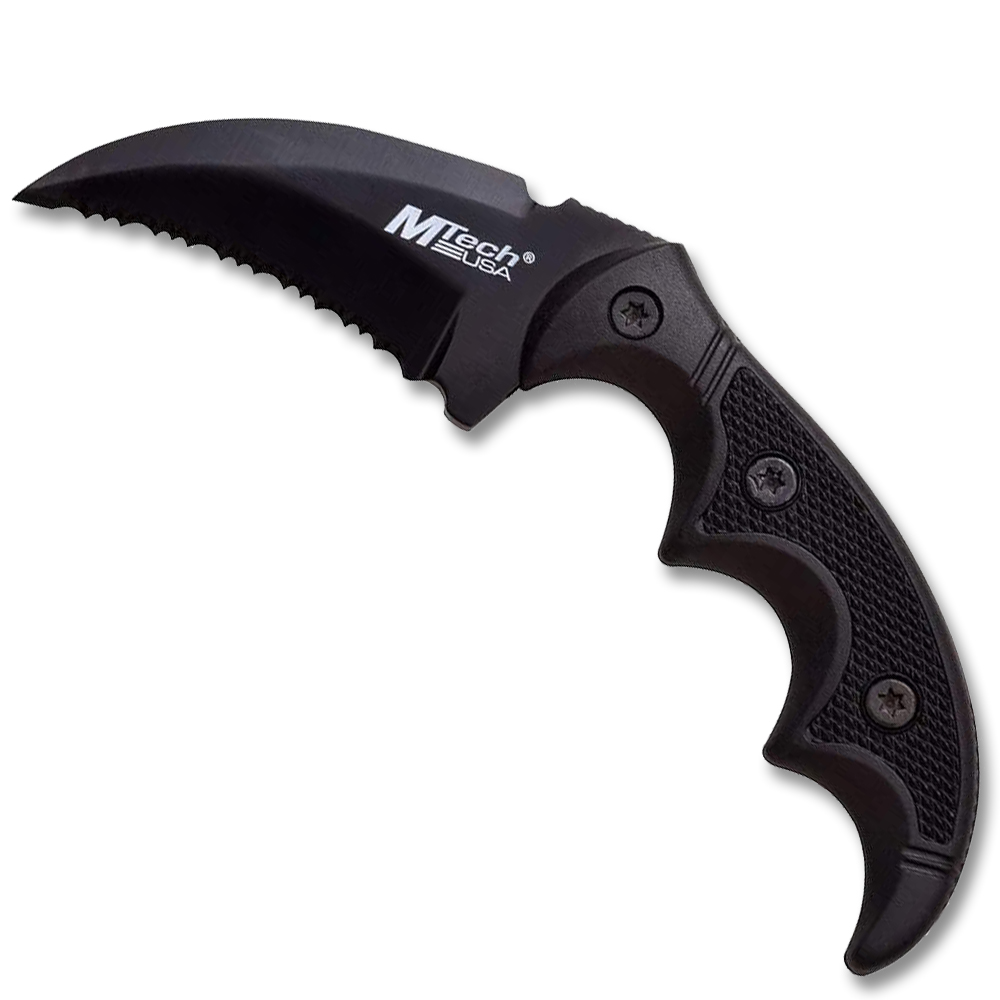 MTech USA FIXED BLADE KNIFE 5" OVERALL