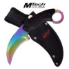 MTECH USA MT-20-78RB FIXED BLADE KARAMBIT KNIFE 8'' OVERALL