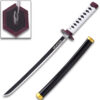 MINGSHAO 16.5"Metal New Anime Replica Cosplay Sword NOT Sharp Demon Slayer Tomioka