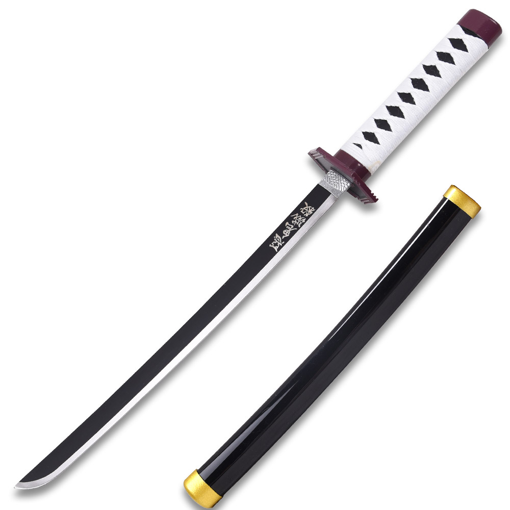 MINGSHAO 16.5"Metal New Anime Replica Cosplay Sword NOT Sharp Demon Slayer Tomioka