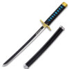 Demon Slayer - 16.5 Muichiro Tokito Nichirin Sword Katana Metal Not sharp