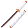 Demon Slayer - Kyojuro Rengoku 16.5 Red Nichirin Sword Katana Metal