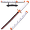 Demon Slayer - Kyojuro Rengoku 16.5 Red Nichirin Sword Katana Metal