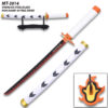 Demon Slayer - Kyojuro Rengoku 16.5 Red Nichirin Sword Katana Metal