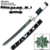 Demon Slayer - 16.5 Inches  Sanemi Shinazugawa Green Nichirin Sword Katana Metal Not Sharp