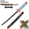 Blazing S. 16.5" Metal Fantasy Samurai Sword Replica Demon Slayer Shinobu Kocho Not sharp