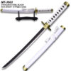 One Piece Roronoa Zoro's Wado Ichimonji Sword Steel  White 16.5 " Not Sharp