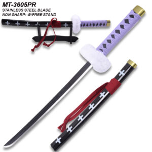 One Piece Anime Surgeon of Death Doctor Trafalgar Law Sword Steel 16.5 "
