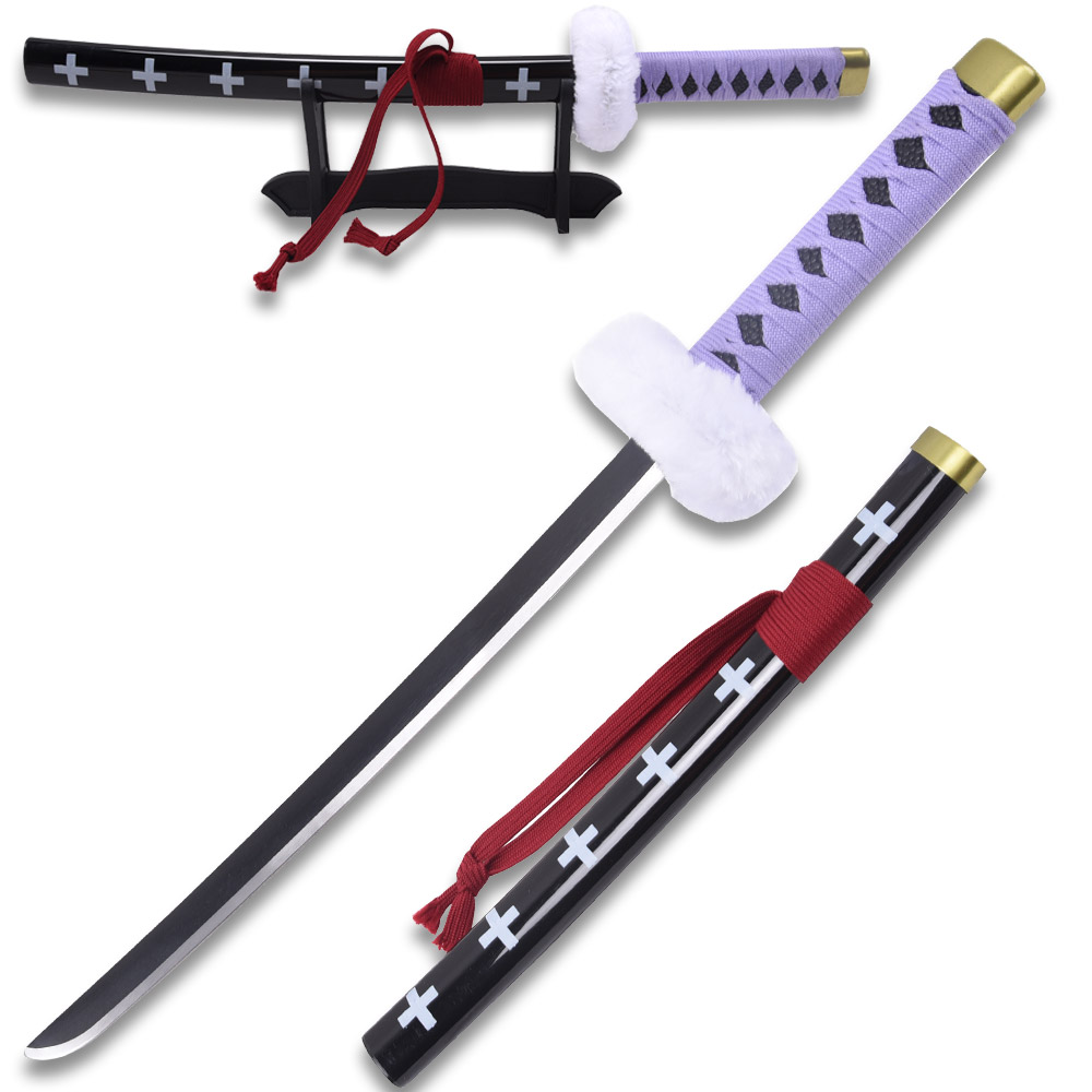 One Piece Anime Surgeon of Death Doctor Trafalgar Law Sword Steel 16.5 "