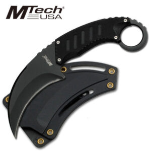 MTech USA Robust Tactical 7in Karambit & G10 Grip w Sheath for IWB, Boot, Molle, CCW