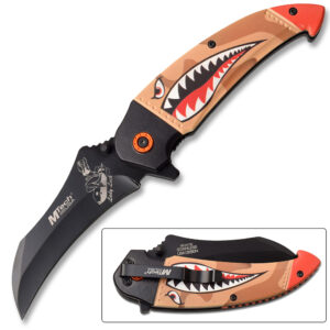 Native American Style Spring Assisted Knife Limited Addiction