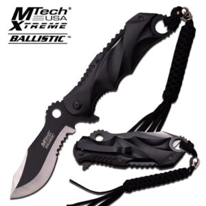 MTECH USA  SPRING ASSISTED KNIFE BLACK