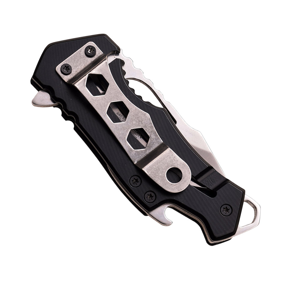 MTech USA - Spring Assisted Knife Silver