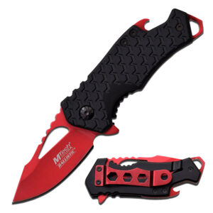 MTech USA - Spring Assisted Knife Red