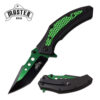 MASTER USA SPRING ASSISTED KNIFE GREEN